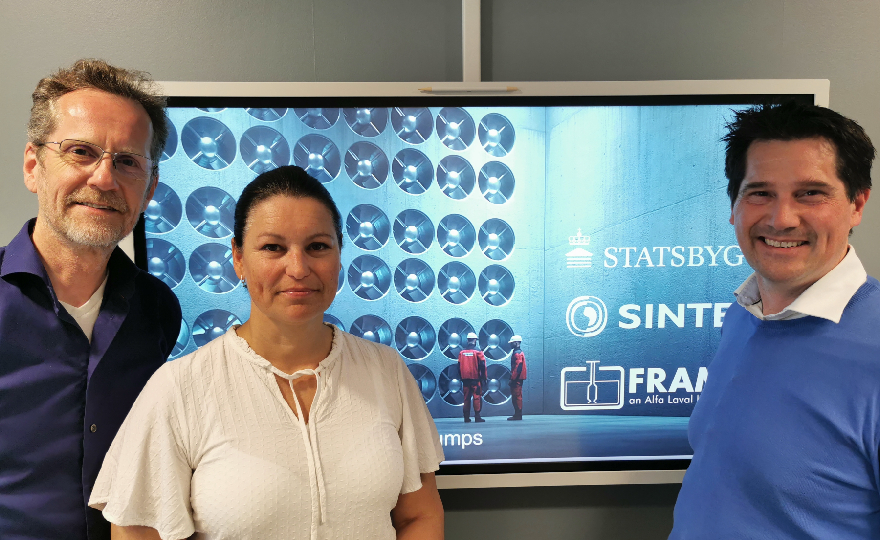 Statsbygg selects Framo pumping systems for the Norwegian Centre for Ocean Technology